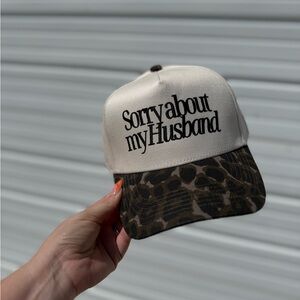 sorry about my husband